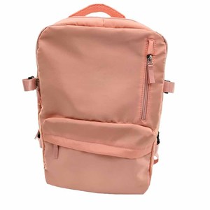 Pink Waterproof <b>Backpack</b> 20-35L With Interior Zipper Pocket For Business Travel And Student Use - Product Image 5