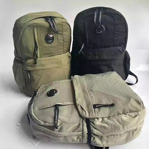 C.P. Company <b>Backpack</b> <b>Large</b> Capacity Waterproof Unisex Laptop <b>Backpack</b> Solid Color Everyday Use - Product Image 1