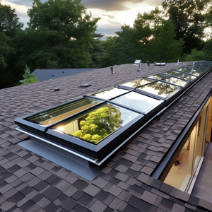 Aluminium daklicht met dubbele beglazing voor huizen, aluminiumfolie en deuren, dakbeveiliging, huis, Australië, glas - Product Image 1