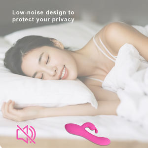 Wasserdichter Sexueller G-Punkt- und Klitorismassager aus Lebensmittel-Silikon mit Stoßfunktion für Frauen - Product Image 5