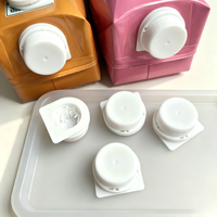 Vente en gros usine – Bouchon à vis Helicap 27 PE écologique inviolable, haute étanchéité, qualité alimentaire aseptique pour cartons de jus et de lait