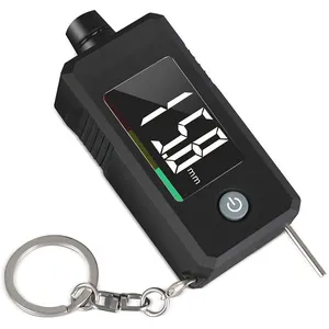 Écran Lcd numérique à 5 anneaux, aiguilles de profondeur de pneu, moteur de voiture, jauge de pression des pneus de voiture