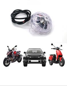 Lumière stroboscopique multicolore pour moto, lumière stroboscopique pour le dessous de caisse de voiture, lumière d'avertissement anti-collision pour véhicule électrique - Product Image 3