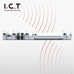 خط إنتاج SMT لماكينة التجميع ، معدات خط تجميع التلفزيون الأوتوماتيكي لشاشات الكلور