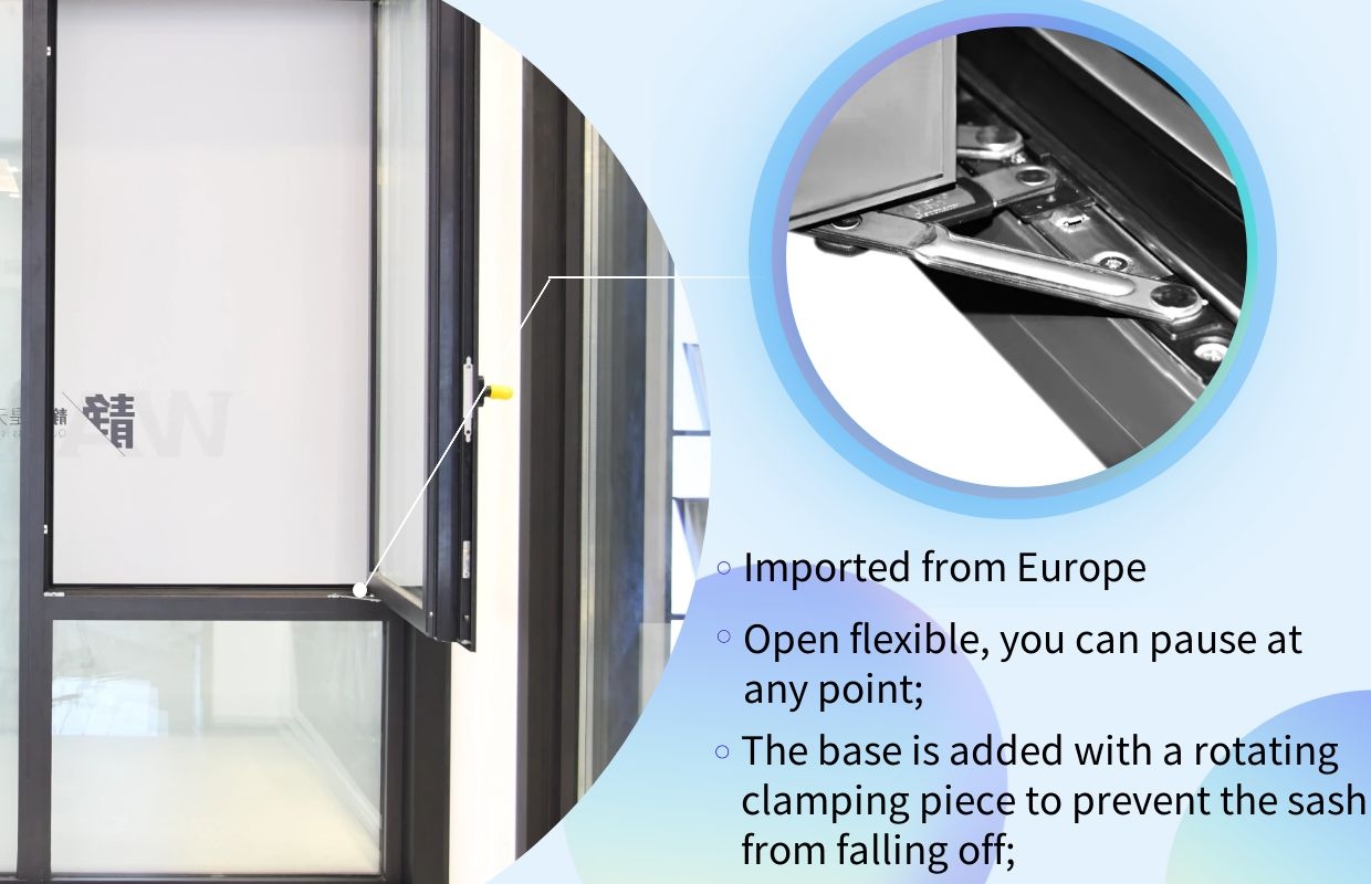 شیشه عایق حرارتی پنجره آلومینیومی لمینت دو جداره 7