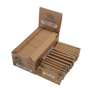 HermitCrab <b>Smoking</b> Rolling Paper Regular 78x44mm Natural Slow Combustion Custom Brown Rolling Paper - Product Image 1