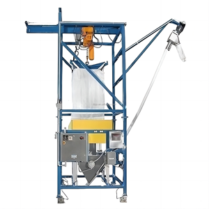 DZJX Sacs Jumbo de 3 tonnes, conteneurs flexibles en plastique pour le fret, systèmes de déchargement de sacs en vrac, grand sac en vrac pour le gypse - Product Image 5