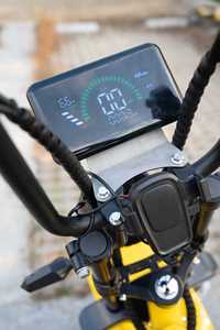 브라질 할리 스타일 1500W 고속 도시용 팻 타이어 전기 자전거 60V 20Ah 리튬 스마트 전자 브러시리스 모터 바이크 - Product Image 4