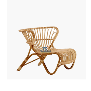 Chaise de salle à manger en bois naturelle faite à la main Mobilier en rotin intérieur et extérieur Application Relax du Vietnam Vente en gros - Product Image 4