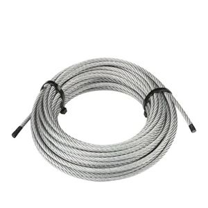 6*7 + FC fune metallica in acciaio al carbonio/acciaio inossidabile con anima in fibra - Product Image 1