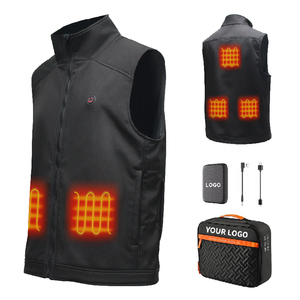 Motocicleta masaje niños electrónico rojo chaqueta fina hinchada Usb tallas asiáticas <span class=keywords><strong>chaleco</strong></span> calentado con batería - Product Image 1