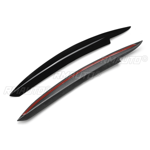 Adorno Adhesivo para Faro Delantero de Coche (Estilo Párpado/Superposición) y Adorno Adhesivo para Rejilla de Ventilación Trasera (Estilo Párpado) para VW GOLF MK6 GTI GTD GTR 08-13 - Product Image 3