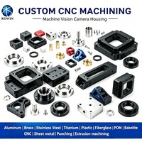 Boîtiers métalliques pour caméra en aluminium 7075 sur mesure OEM, solutions d'usinage CNC de précision pour boîtiers de caméra de vision industrielle pour l'automatisation