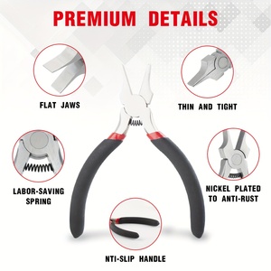 Alicates de Punta <span class=keywords><strong>Plana</strong></span> Hobbyworker <span class=keywords><strong>para</strong></span> Joyería - Product Image 2