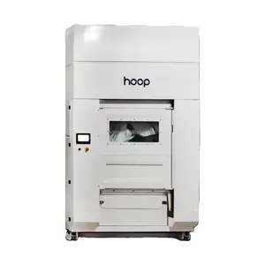 HOOP-Secadora manual de alta capacidad con calefacción por gas para soluciones de lavandería eficientes en hospitales y hoteles