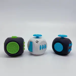 Низкая цена Непоседа шар паззл куб fidget cube фиджет-контроллер pad куб