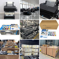 Impresora de Sublimación A4 de 4 Colores, Térmica de Escritorio, Automática, Digital, para Etiquetas, de Inyección de Tinta, Material Flexible, Nueva Condición