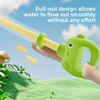 Pistolet à eau de 62 cm, jouet à pompe, canon à eau de dessin animé, pour l'été, la piscine, la plage, les combats aquatiques pour enfants