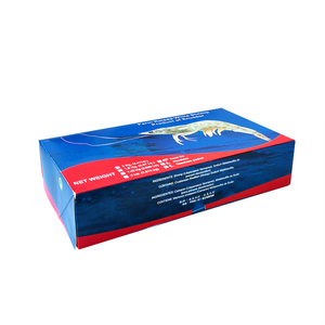 Tùy Chỉnh Có Thể Tái Chế Siêu Thị Nhiệt Độ Thấp Tươi Tủ Đông Tôm Đông Lạnh Hải Sản Gấp Thực Phẩm Cấp Hộp Đóng Gói - Product Image 1