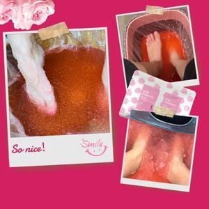 Kit <span class=keywords><strong>Spa</strong></span> Gelée : Cristaux de Sel Hydratants pour Pédicure, Bain de Pieds, Nettoyage des Cuticules et des Callosités, Gel Pédicure - Product Image 3