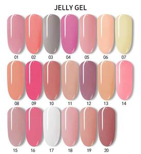 Gel de construction semi-transparent effet gelée, 30g, longue tenue, durcissement indolore, pour extension d'ongles UV LED (OEM) - Product Image 4