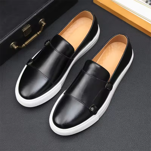 Zapatos Casuales Hechos a Mano para Hombre, Nuevos de Primavera, con Laca, Modernos y Duraderos, Zapatillas para Correr - Product Image 4