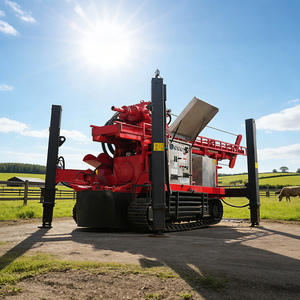 Plataforma de Perforación Mini Crawler Fácil de Usar, con Profundidad de Perforación de 300m y Capacidad de Tracción de <span class=keywords><strong>2</strong></span> <span class=keywords><strong>Toneladas</strong></span>, para Uso en Interiores y Exteriores, Perforadora de Pozos de Agua - Product Image 6