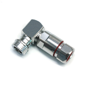50ohm N Type rapide QN mâle Angle droit Rf Connecteur Type de pince pour 1/2 "<span class=keywords><strong>Superflex</strong></span> - Product Image 3