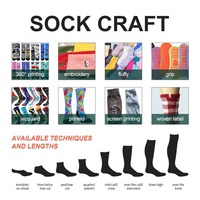 Impression 3D Conception personnalisée Football Baseball Sports Crew Chaussettes Nouveauté Drôle Respirant Qualité Chaussettes pour Garçons Filles
