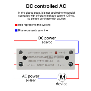 รีเลย์โซลิดสเตท FCGK 40A AC แบบบาง <span class=keywords><strong>SSR</strong></span> 24V 220V โมดูล Din กำลังไฟต่ำ ขนาดเล็ก ขั้วต่อแบบสกรู อเนกประสงค์ ป้องกันน้ำและฝุ่น - Product Image 4