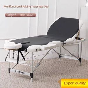 Hot Sale Tragbare zusammen klappbare Tattoo Beauty Massage Bett Hochwertige Spa Moxibustion Bett Massage tisch - Product Image 2