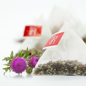 Té Chinaherbs para la Purificación y Salud del Hígado, Fórmula Orgánica de Cardo Mariano, Té para el Amor al Hígado - Product Image 1