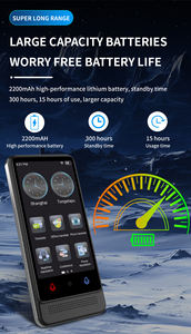 Ps-1- M12 ChatGPT AI Traducteur <span class=keywords><strong>audio</strong></span> 137 langues en ligne WIFI BT Écran IPS 4.02 "Batterie 2200mAh 22 langues hors ligne Faible - Product Image 5