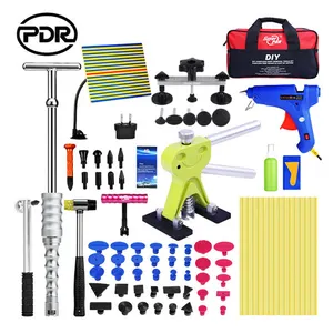 Car Dent Repair Tool Super PDR Car Dent Remove Tool Led Lamp Board Dent Puller Tool Suction Cup Magnetic Dent Repair Hand Tools For Car Work Shop