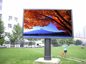 Des panneaux Led P10 de haute qualité pour l'extérieur, 960x960mm, affichage vidéo murale en extérieur