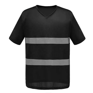 Reflective Work T Shirt <strong>Hi</strong> <strong>Vis</strong> Safety T Shirt <strong>Hi</strong> <strong>Vis</strong> Blue Reflective Safety Polo Shirts - Product Image 6