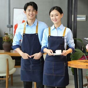 Tabliers de cuisine personnalisés sans manches pour adultes, durables, avec logo brodé, impression par sublimation, peinture - Product Image 2