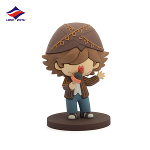 Longzhiyu, fournisseur depuis 18 ans, figurine d'action en PVC personnalisée, figurine de dessin animé mignonne, mini poupée en silicone 3D avec base en caoutchouc souple - Product Image 6