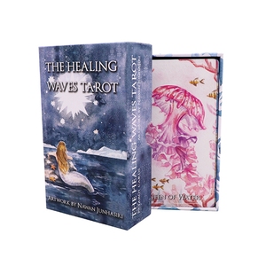Ensemble de cartes d'affirmation imprimées personnalisées, petites cartes de Tarot de l'<span class=keywords><strong>oracle</strong></span> égyptien avec guide, vente en gros - Product Image 3