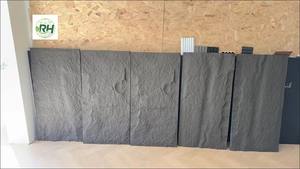 ورق جدران خارجي منقوش للفيلات من RUIHE، تصميم عصري مقاوم للماء ومضاد للتآكل، لوح حجري ناعم من البولي يوريثين بتصميم جرافيكي كبير - Product Image 6