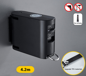 Stendibiancheria retrattile resistente stendibiancheria in acciaio inossidabile con cordino regolabile - Product Image 4