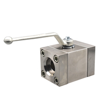 Katup Bola Hidrolik Tekanan Tinggi Berkualitas Harga Murah Bahan Stainless Steel 304 Flanged Plug Welding Baja Karbon 316