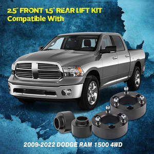 <span class=keywords><strong>2</strong></span>.5 "फ्रंट + 1.5" रियर फुल लेवलिंग लिफ्ट किट 2009-2023 डॉज राम 1500 4wd - Product Image 6