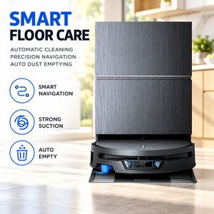 For X12S PRO OMNI Smart Robot Vacuum with HEPA Filter <b>Electric</b> Self-Cleaning <b>Mop</b> Auto Empty Station for Hotel Household Use - Product Image 1