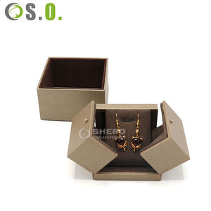 Boîte à bijoux en bois de noyer personnalisée en gros, boîte de rangement pour collier, bague, bijoux, boîte de luxe portable - Product Image 4