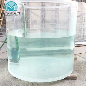 Hot Koop Factory Direct Prijs Ronde Cilinder Acryl Vis Aquarium Cylindrique - Product Image 2
