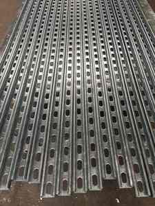 Profilé en U en acier galvanisé électrique HDG 41x41/41x21mm TF HG25 pour l'industrie du gaz - Product Image 3