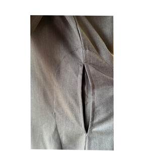 Túnica Thobe Masculina Estilo Qatarí 2026, Bordada, Islámica, <span class=keywords><strong>de</strong></span> Manga Larga, Jubbah, Thawb, <span class=keywords><strong>Vestido</strong></span> Árabe Musulmán para Oración, Eid, Bodas y Fiestas - Product Image 5