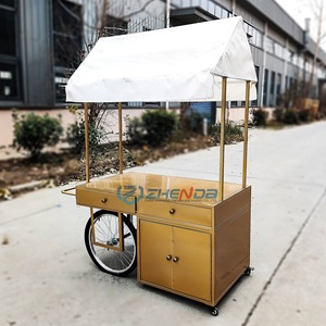 Chariot de Restauration Mobile Compact pour Entreprise – Stand Promotionnel Extérieur pour Burgers et Frites – Camion de Restauration Rapide - Product Image 2
