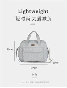 Yeni renkli tasarım annelik Tote çanta su geçirmez Oxford malzeme seyahat çantası anne ve bebek bezi için yaz tarzı - Product Image 5